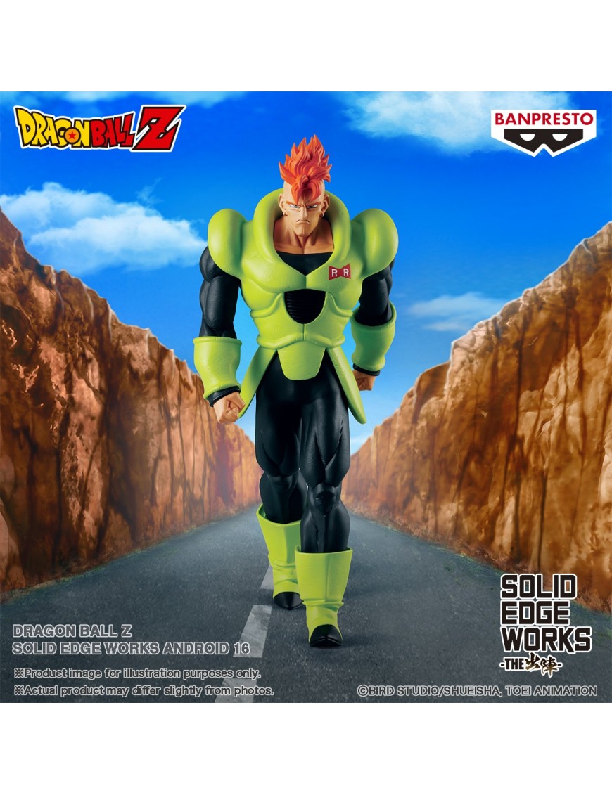Banpresto Dragon Ball Z Solid Edge Works Vol.26 Android 16 Banpresto Dragon Ball Z Solid Edge Works Vol.26 Android 16