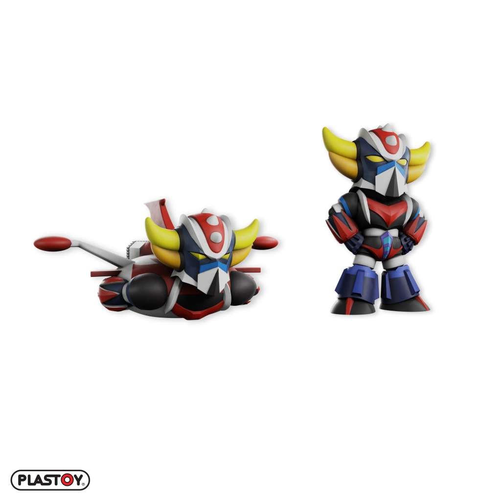 PLASTOY UFO ROBOT GRENDIZER STANDING & SPAZER DUO FIGURE