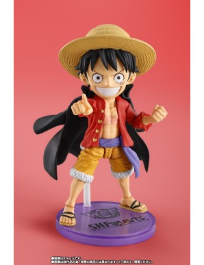 Bandai World Collectable Figure X S.H. Figuarts One Piece Monkey D. Luffy