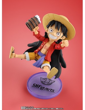 Bandai World Collectable Figure X S.H. Figuarts One Piece Monkey D. Luffy