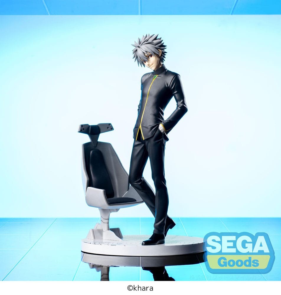 SEGA LUMINASTA REBUILD OF EVANGELION KAWORU NAGISA COMMANDER SUIT VERSION 2