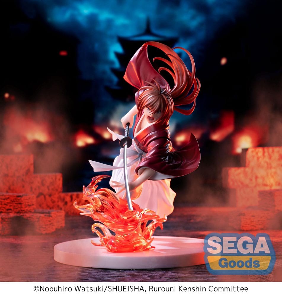 SEGA LUMINASTA RUROUNI KENSHIN MEIJI SWORDSMAN ROMANTIC STORY KENSHIN HIMURA