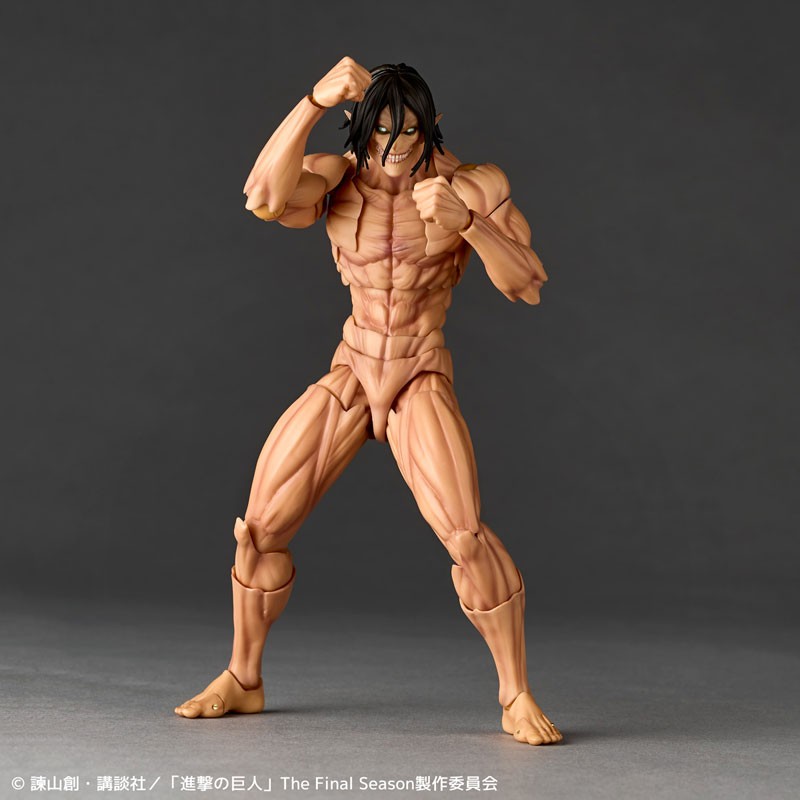 KAIYODO AMAZING YAMAGUCHI REVOLTECH ATTACK ON TITAN ATTACK TITAN