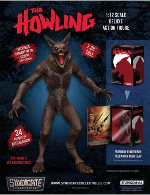 Syndicate Collectibles The Howling Werewolf 1/12 Scale Deluxe Action Figure