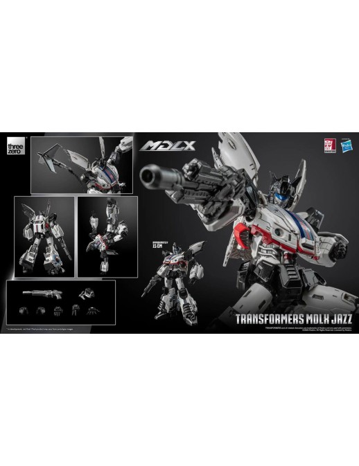 Threezero Transformers MDLX Articulated Figures Series Jazz