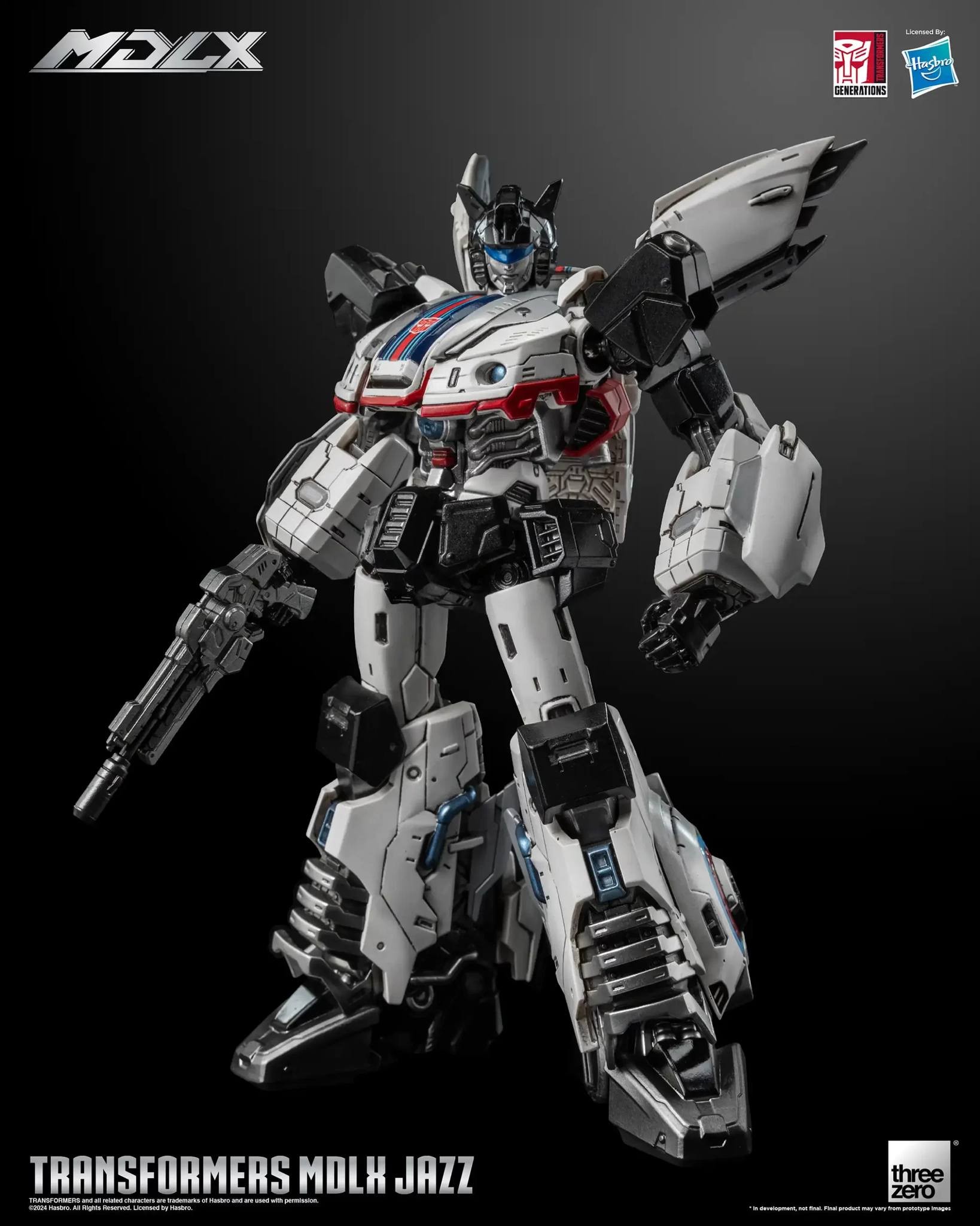 THREEZERO TRANSFORMERS MDLX ARTICULATED FIGURES SERIES JAZZ