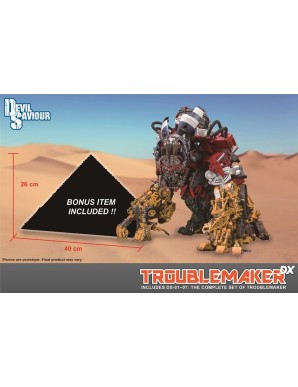 Devil Saviour Transformers Troublemaker DX