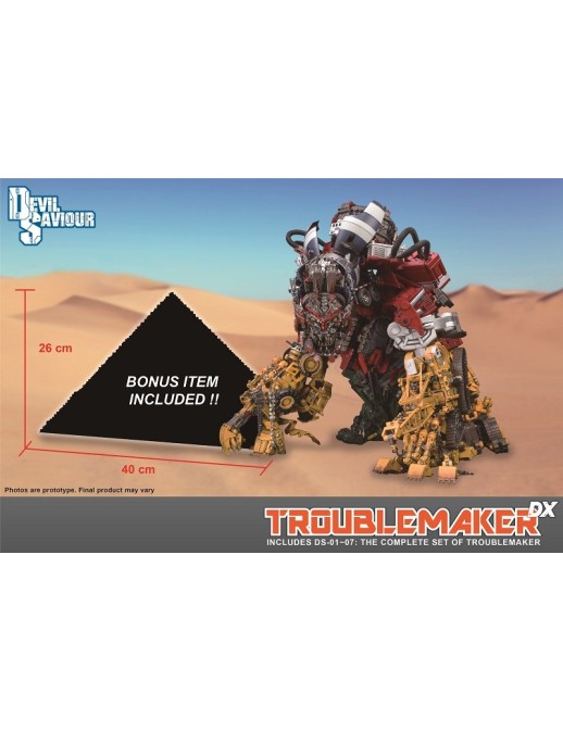 Devil Saviour Transformers Troublemaker DX