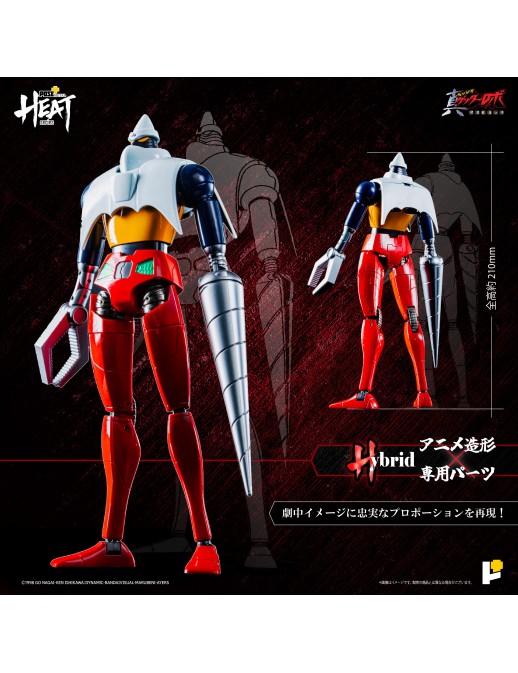 Pose Toy Pose+ Metal Heat Series Shin Getter Robot Armageddon Getter 2