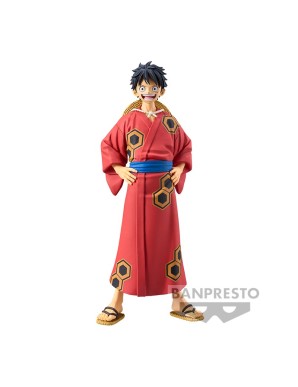 Banpresto DXF One Piece The Grandline Men Monkey D. Luffy Yukata Version