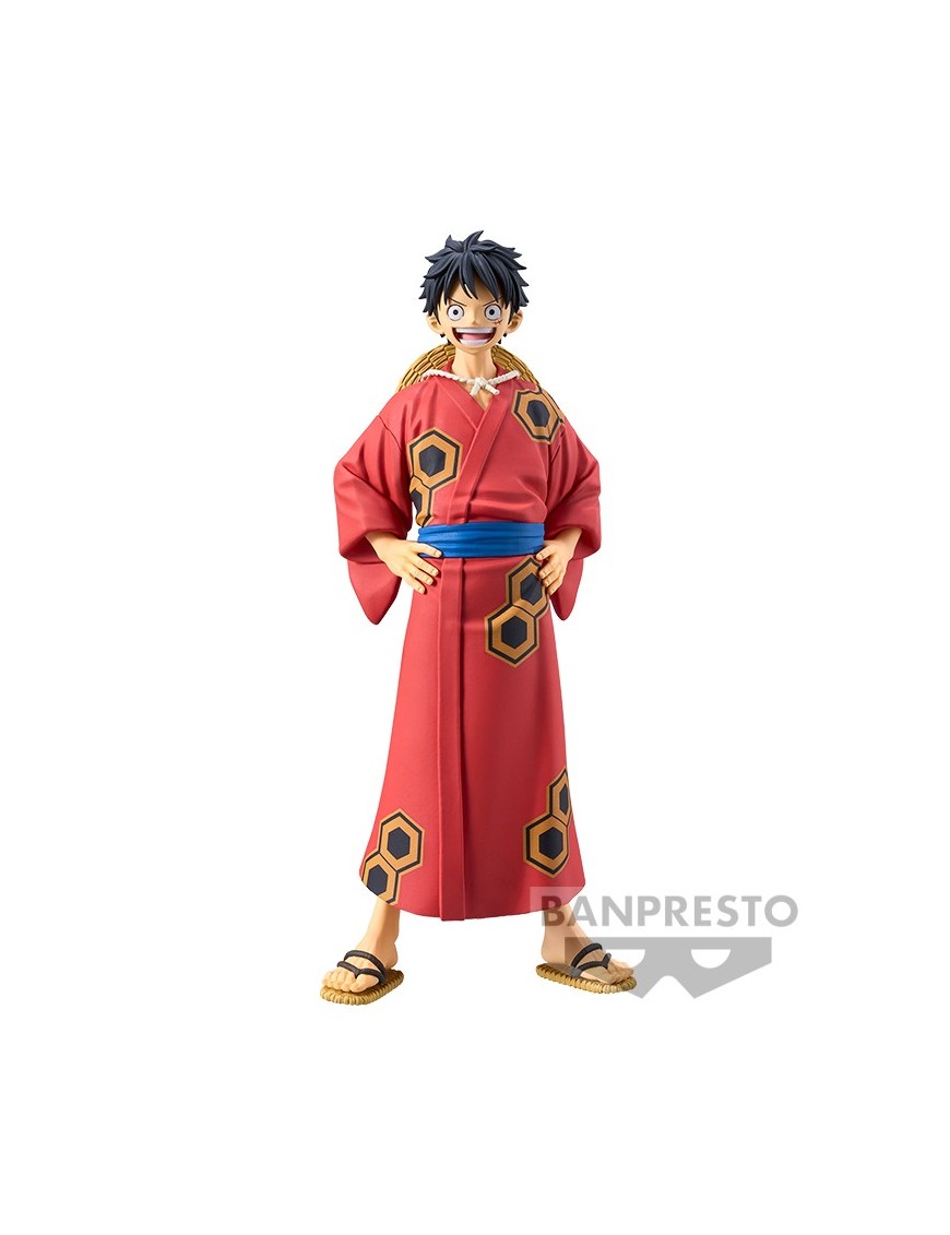 Banpresto DXF One Piece The Grandline Men Monkey D. Luffy Yukata Version Banpresto DXF One Piece The Grandline Men Monkey D. Luffy Yukata Version
