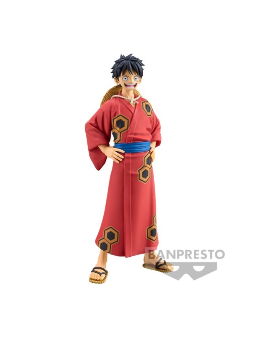 Banpresto DXF One Piece The Grandline Men Monkey D. Luffy Yukata Version
