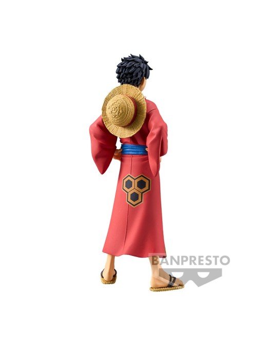 Banpresto DXF One Piece The Grandline Men Monkey D. Luffy Yukata Version