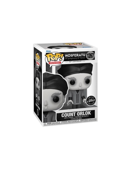 Funko POP! Movies 1267 Nosferatu A Symphony of Horror 100th Anniversary Count Orlok B&W Chase Limited Edition
