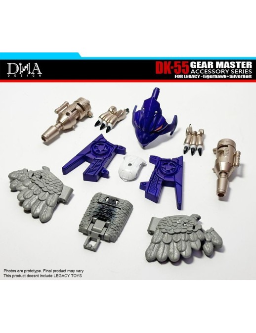 DNA Design DK-55 Upgrade Kit for Legacy Tigerhawk & Silverbolt
