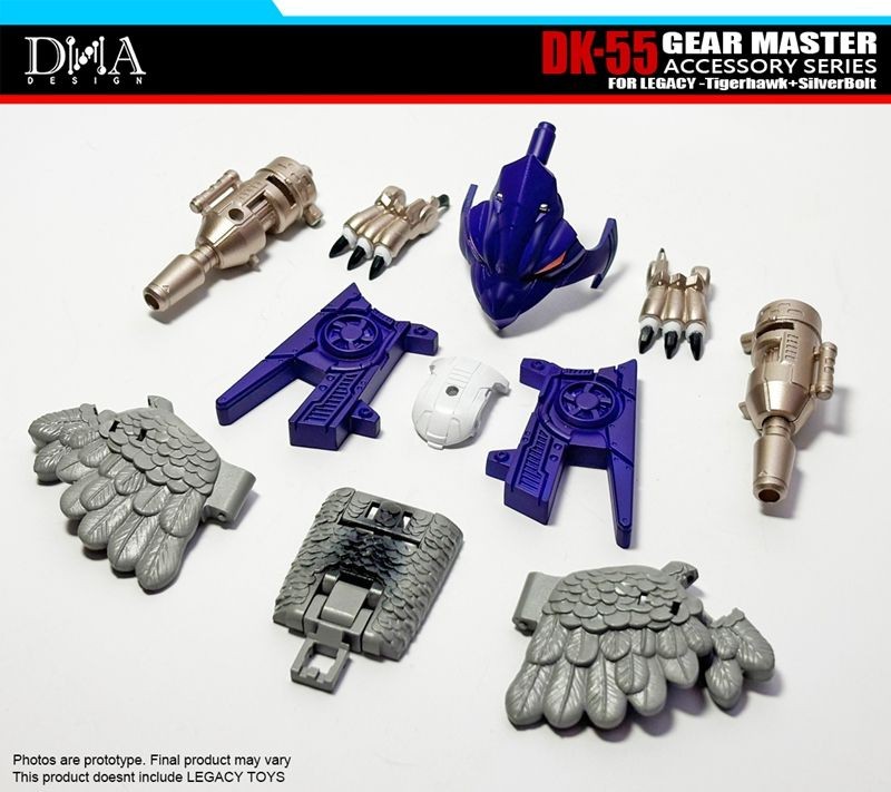 DNA DESIGN DK-55 UPGRADE KIT FOR LEGACY TIGERHAWK & SILVERBOLT