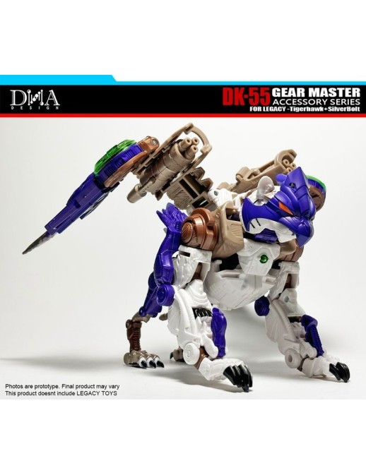 DNA Design DK-55 Upgrade Kit for Legacy Tigerhawk & Silverbolt