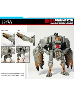 DNA Design DK-55 Upgrade Kit for Legacy Tigerhawk & Silverbolt