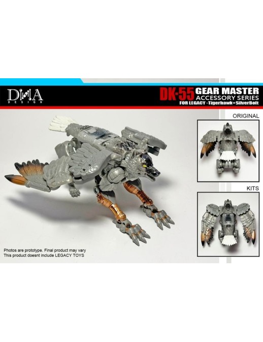 DNA Design DK-55 Upgrade Kit for Legacy Tigerhawk & Silverbolt