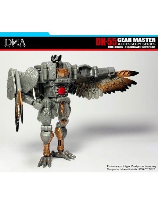 DNA Design DK-55 Upgrade Kit for Legacy Tigerhawk & Silverbolt
