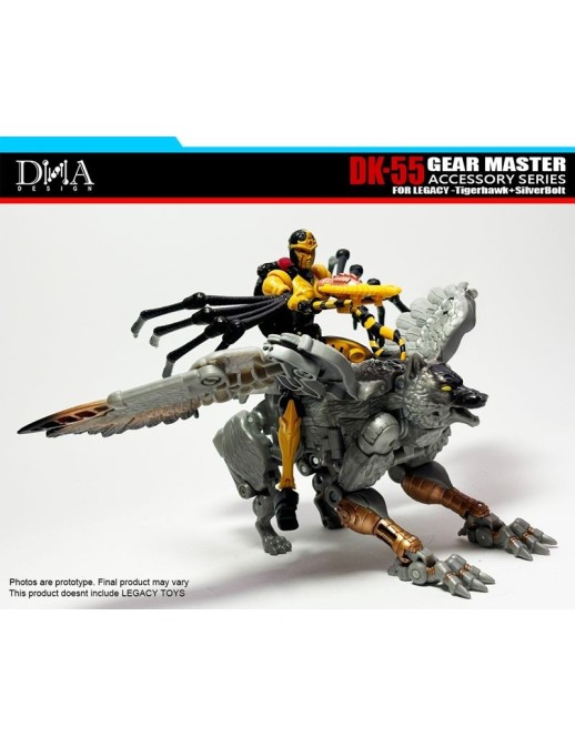 DNA Design DK-55 Upgrade Kit for Legacy Tigerhawk & Silverbolt