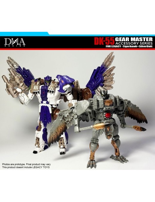 DNA Design DK-55 Upgrade Kit for Legacy Tigerhawk & Silverbolt