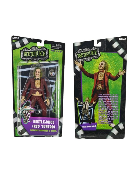 Neca Beetlejuice Red Tuxedo