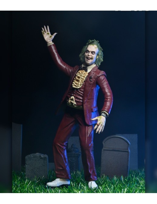 Neca Beetlejuice Red Tuxedo