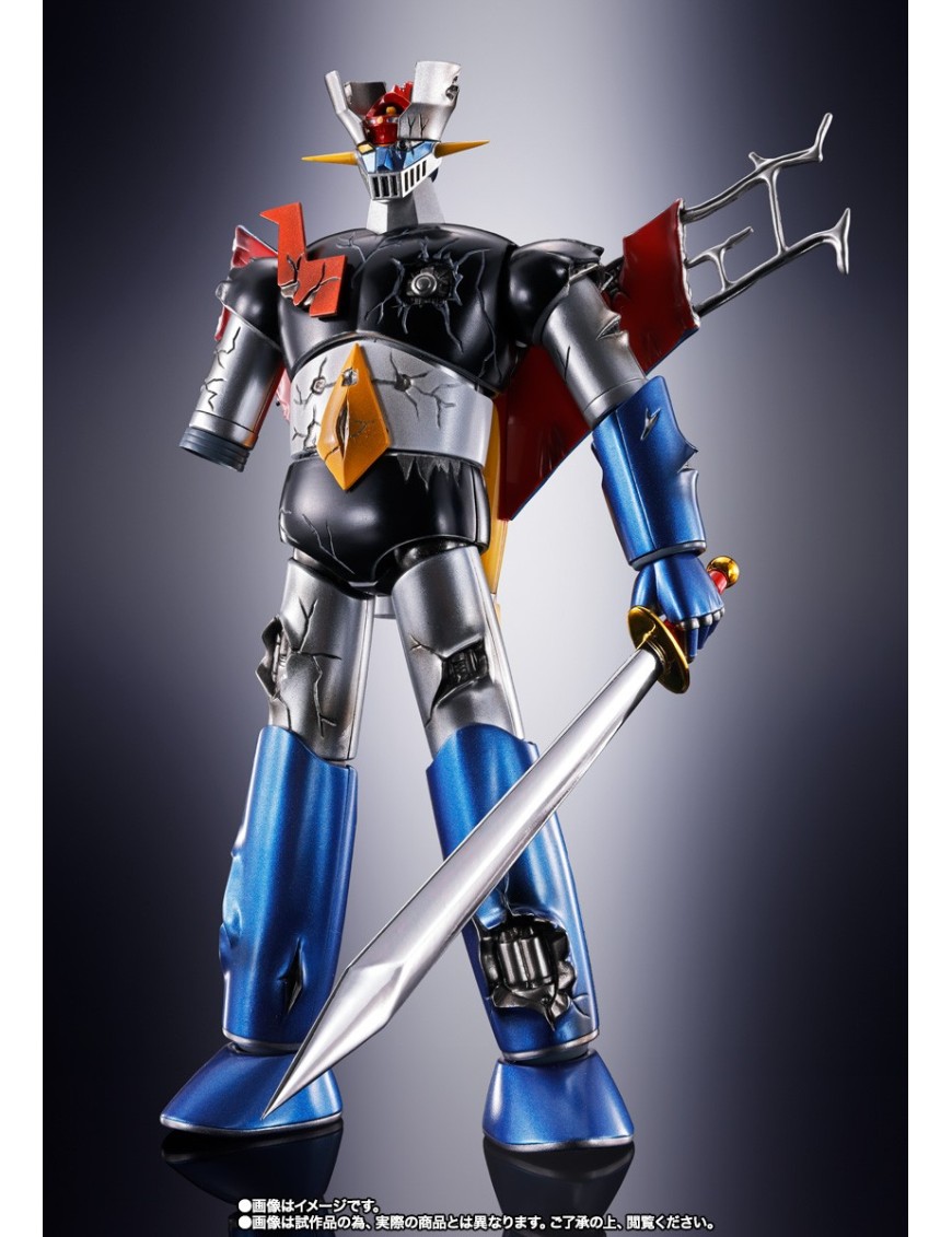 Bandai Soul of Chogokin GX-105D Mazinger Z Kakumei Shinka Damaged Version Bandai Soul of Chogokin GX-105D Mazinger Z Kakumei Shinka Damaged Version