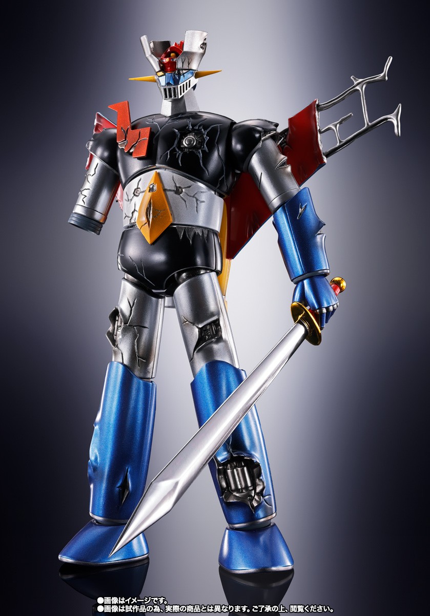 BANDAI SOUL OF CHOGOKIN GX-105D MAZINGER Z KAKUMEI SHINKA DAMAGED VERSION