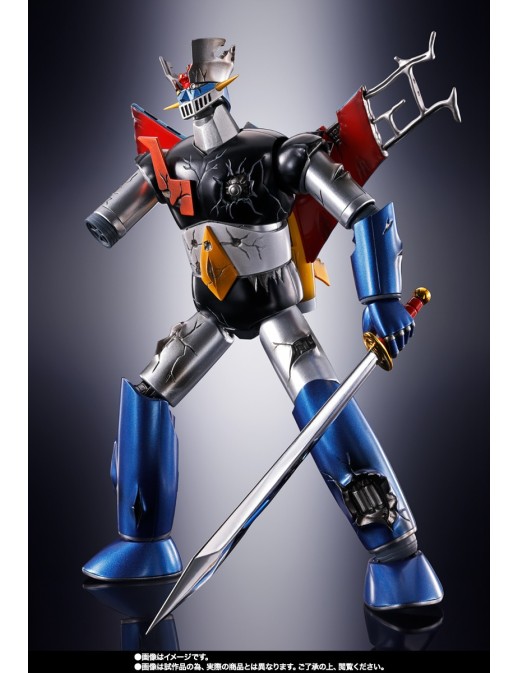 Bandai Soul of Chogokin GX-105D Mazinger Z Kakumei Shinka Damaged Version