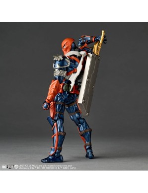 Kaiyodo Amazing Yamaguchi Revoltech No. 050 Deathstroke 1.5 Version