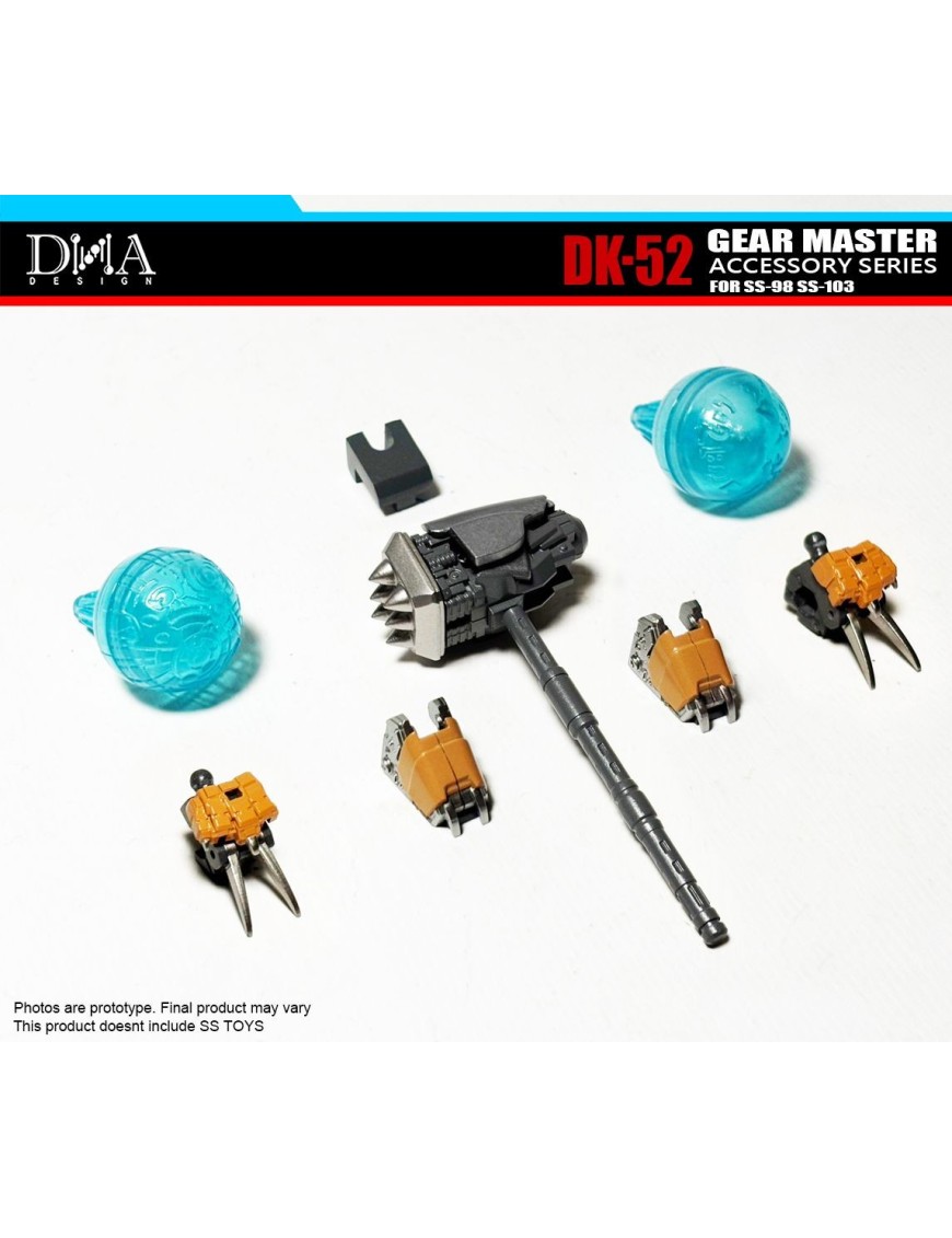 DNA Design DK-52 Upgrade Kit for Studio Series, Optimus Primal, Cheetor and Rhinox DNA Design DK-52 Upgrade Kit for Studio Series, Optimus Primal, Cheetor and Rhinox