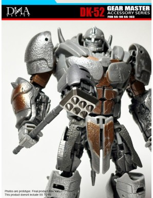 DNA Design DK-52 Upgrade Kit for Studio Series, Optimus Primal, Cheetor and Rhinox