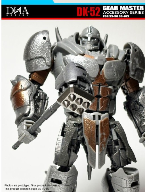 DNA Design DK-55 Upgrade Kit for Studio Series, Optimus Primal, Cheetor and Rhinox