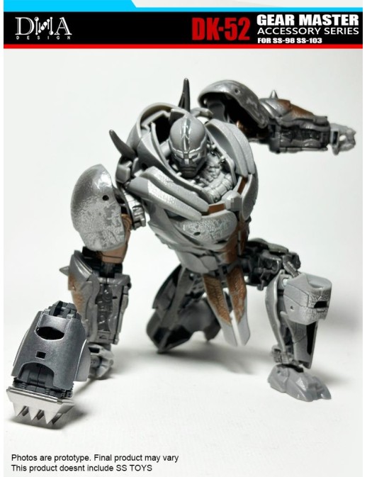 DNA Design DK-55 Upgrade Kit for Studio Series, Optimus Primal, Cheetor and Rhinox