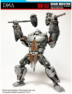 DNA Design DK-55 Upgrade Kit for Studio Series, Optimus Primal, Cheetor and Rhinox