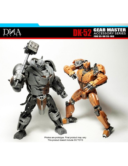 DNA Design DK-55 Upgrade Kit for Studio Series, Optimus Primal, Cheetor and Rhinox