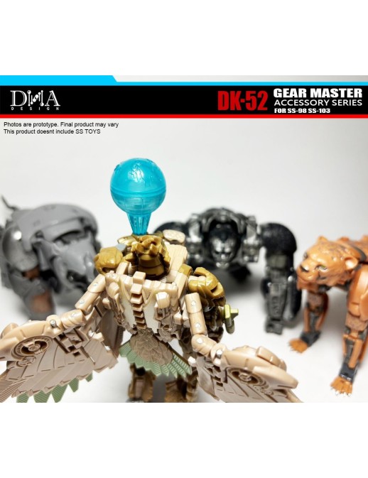 DNA Design DK-55 Upgrade Kit for Studio Series, Optimus Primal, Cheetor and Rhinox