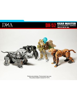 DNA Design DK-55 Upgrade Kit for Studio Series, Optimus Primal, Cheetor and Rhinox