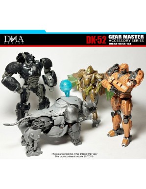 DNA Design DK-52 Upgrade Kit for Studio Series, Optimus Primal, Cheetor and Rhinox