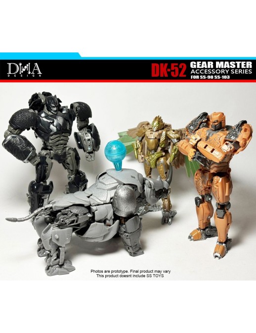DNA Design DK-55 Upgrade Kit for Studio Series, Optimus Primal, Cheetor and Rhinox