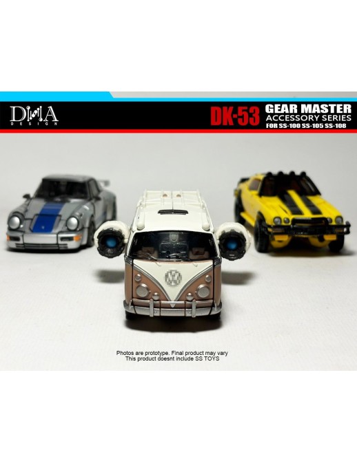 DNA Design DK-53 Upgrade Kit for Studio Series, Wheeljack, Bumblebee and Mirage