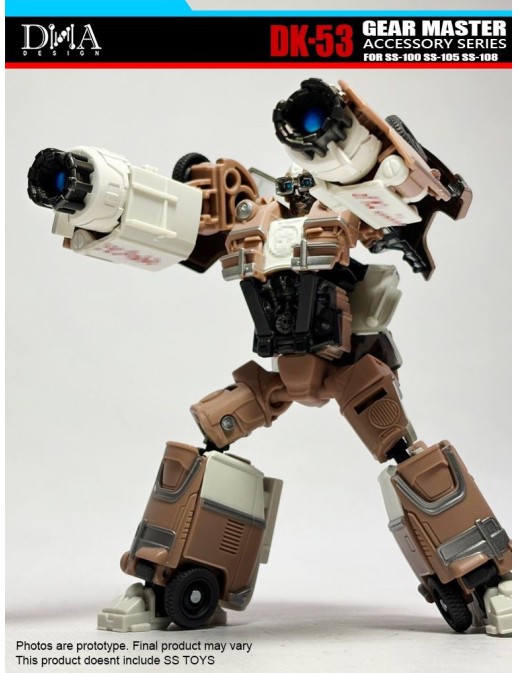DNA Design DK-53 Upgrade Kit for Studio Series, Wheeljack, Bumblebee and Mirage