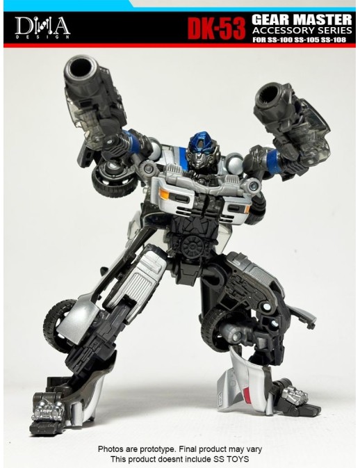 DNA Design DK-53 Upgrade Kit for Studio Series, Wheeljack, Bumblebee and Mirage