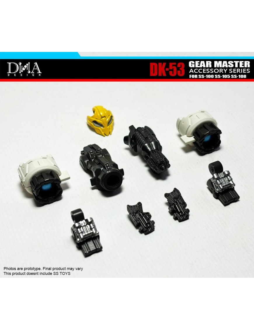 DNA Design DK-53 Upgrade Kit for Studio Series, Wheeljack, Bumblebee and Mirage DNA Design DK-53 Upgrade Kit for Studio Series, Wheeljack, Bumblebee and Mirage