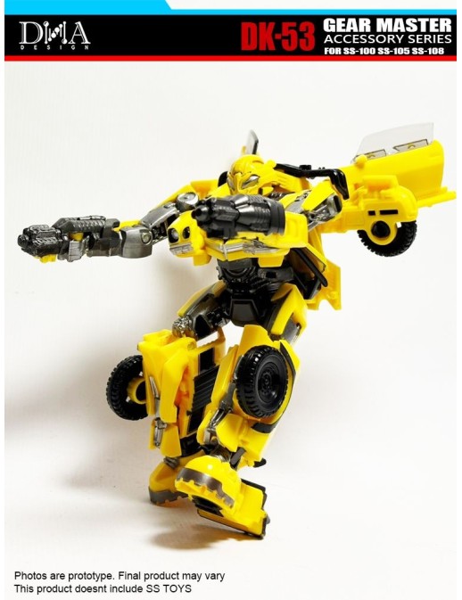 DNA Design DK-53 Upgrade Kit for Studio Series, Wheeljack, Bumblebee and Mirage