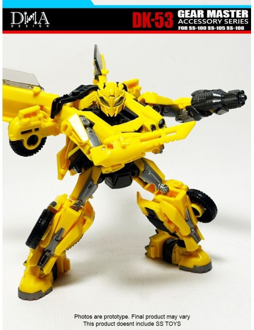 DNA Design DK-53 Upgrade Kit for Studio Series, Wheeljack, Bumblebee and Mirage