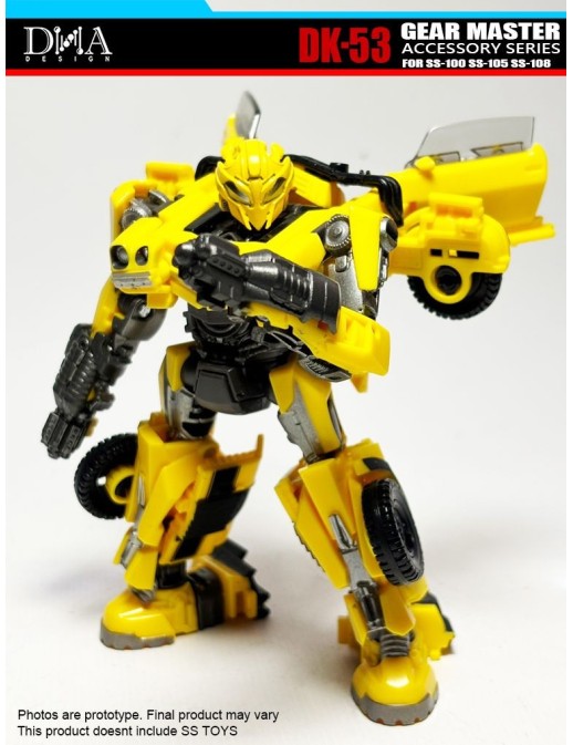 DNA Design DK-53 Upgrade Kit for Studio Series, Wheeljack, Bumblebee and Mirage
