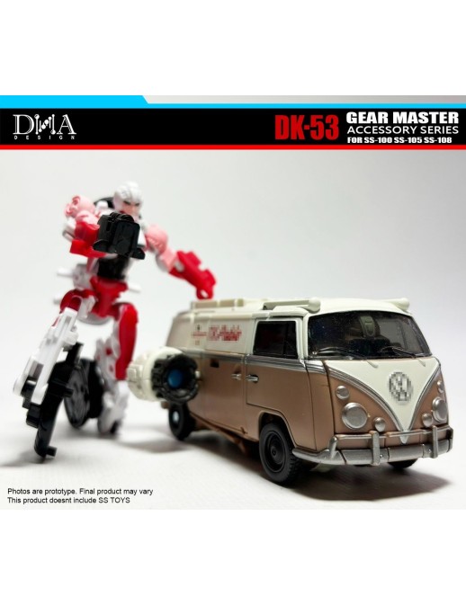 DNA Design DK-53 Upgrade Kit for Studio Series, Wheeljack, Bumblebee and Mirage